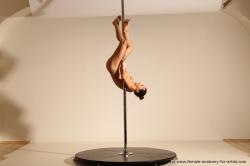 Poledance reference poses of Fannie